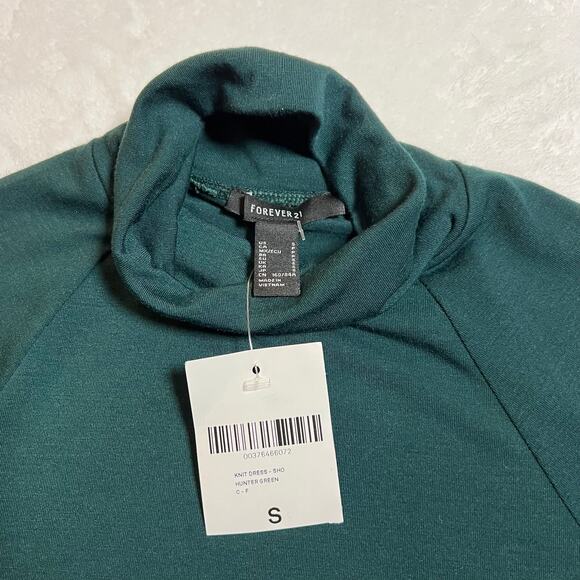 BUNDLE (2) Forever 21 Turtleneck Jersey Knit Stretch Dress Size Small NEW - Picture 11 of 12